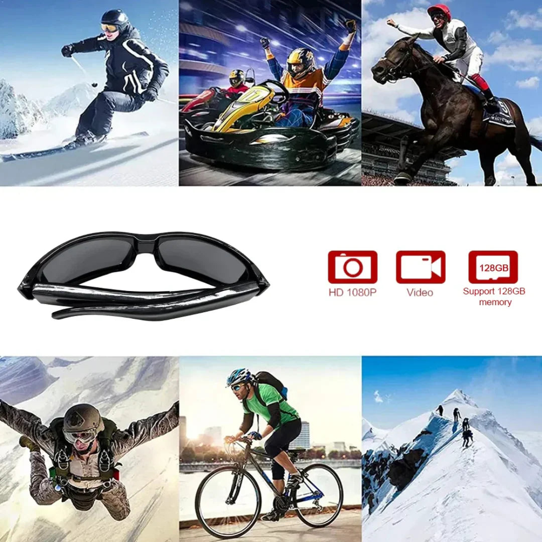 Sunglasses with Built-In Camera
