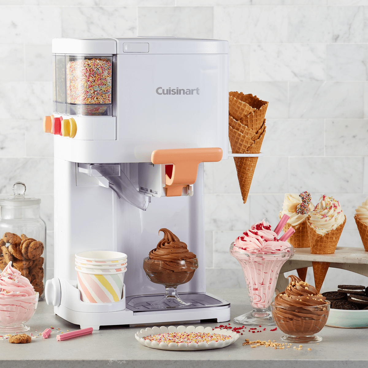 Ice cream making machine